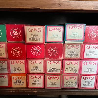 Music Word Rolls Compatible with Aeolian Upright Player Piano "Pianola" - Wheelock.