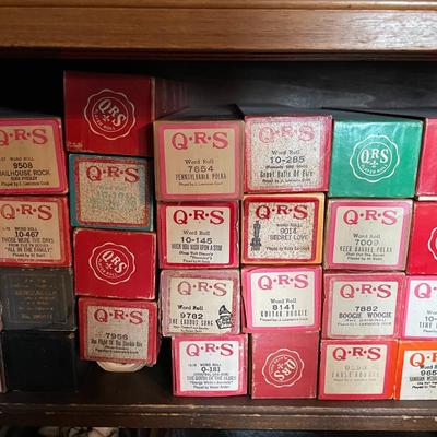Music Word Rolls Compatible with Aeolian Upright Player Piano "Pianola" - Wheelock.