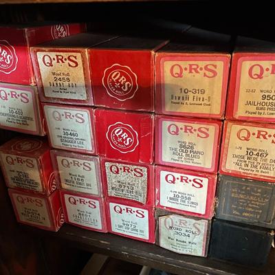 Music Word Rolls Compatible with Aeolian Upright Player Piano "Pianola" - Wheelock.