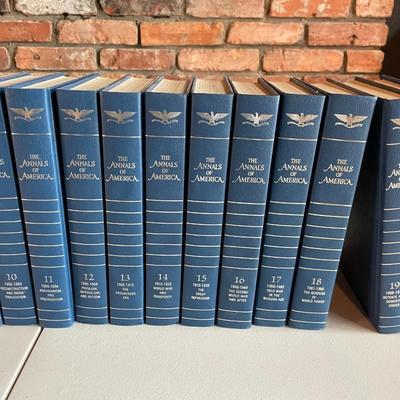 Books - The Annals of America - Complete Set. Vol 1-20.