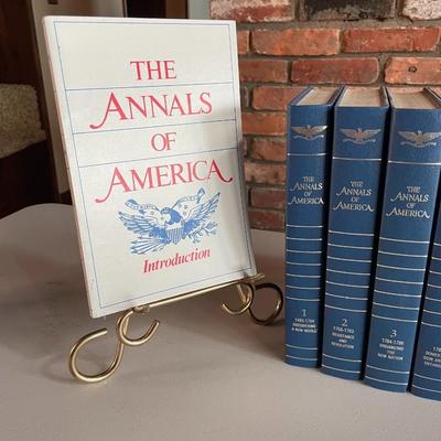 Books - The Annals of America - Complete Set. Vol 1-20.