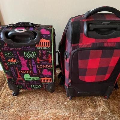 Lot of Luggage and Travel Tote