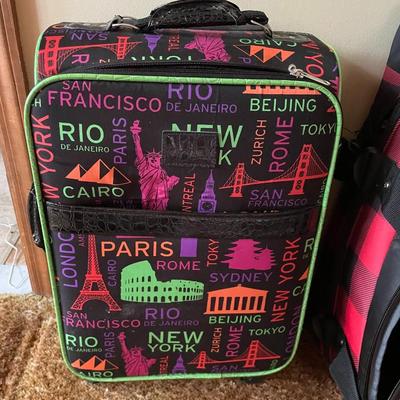 Lot of Luggage and Travel Tote