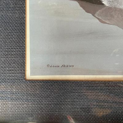 Lot 3 Framed Prints. Vintage and Signed.