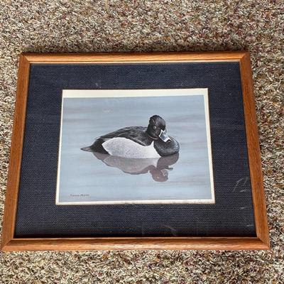 Lot 3 Framed Prints. Vintage and Signed.