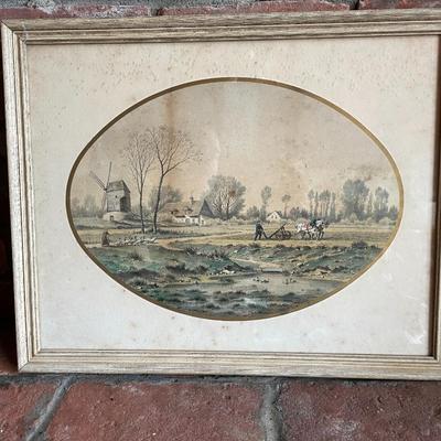 Vintage Set of Framed Prints