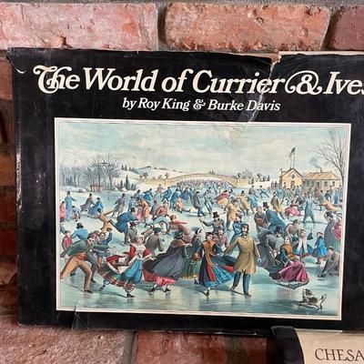 Vintage "The World of Currier & Ives" by Roy King & Burke Davis. Vintage News of The Nation A Special Bicentennial...