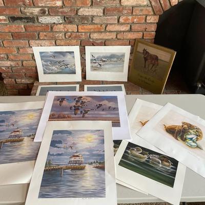 Lot of Signed Prints