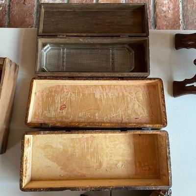Lot of Vintage Wood items
