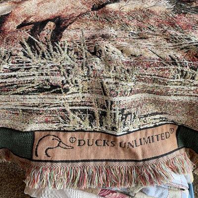 Lot of Vintage Rug and Blanket