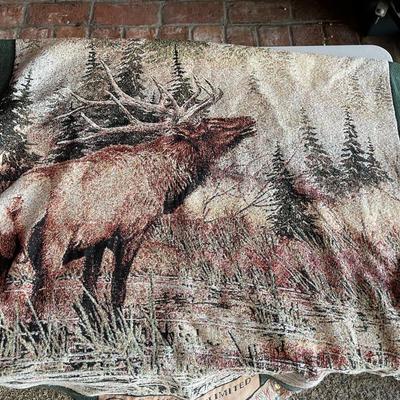Lot of Vintage Rug and Blanket