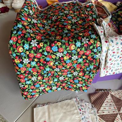 Lot of Assorted Fabrics