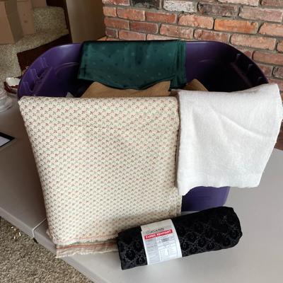 Lot of Assorted Fabrics