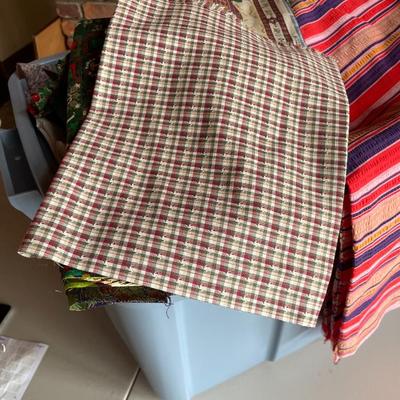 Lot of Assorted Fabrics