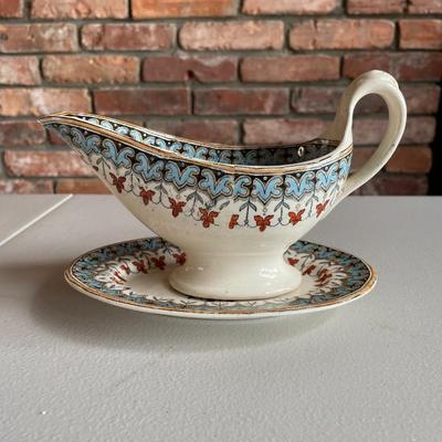 Lot of Vintage Gravy Boat and Serving Dishes