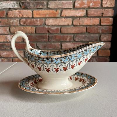 Lot of Vintage Gravy Boat and Serving Dishes