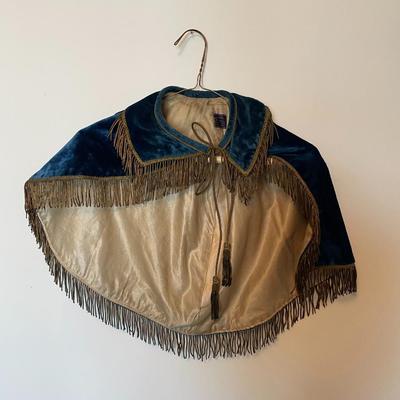 Antique Masonic Pettibone Bros Velvet Cape