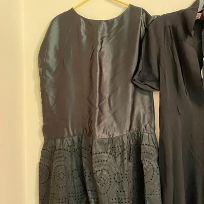 Lot of Vintage Women's Black Dresses