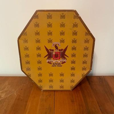 Vintage Knox New York Hat Box