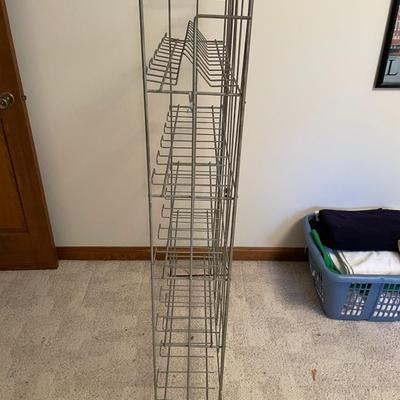 Vintage Metal Shoe Rack