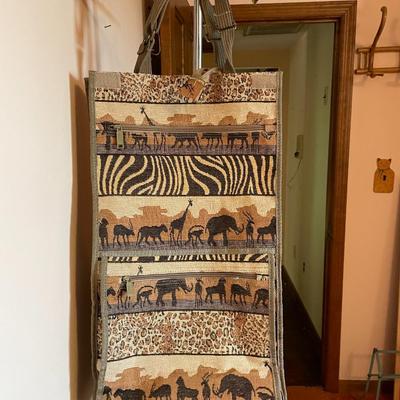 Safari Tapestry Tote Bag by JADE