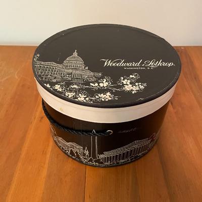 Hat Box by Woodward & Lothrop