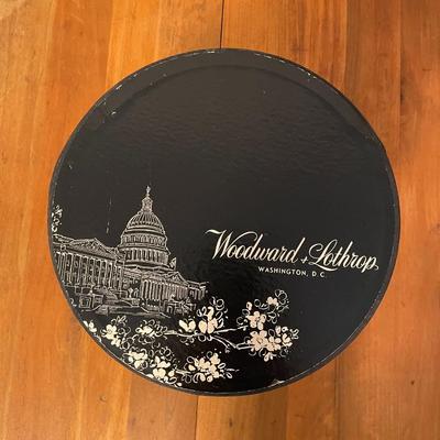 Hat Box by Woodward & Lothrop