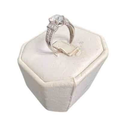 Stamped 14K Gold Solitaire Ring [3.86g]