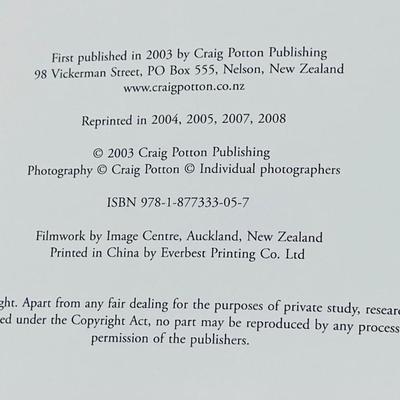 Coffee Table Book: Collection of New Zealand Landscapes