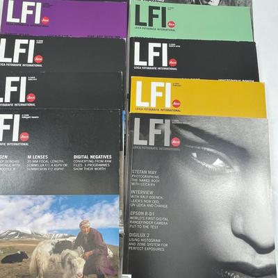 LFI Leica Fotografie International Magazine Lot