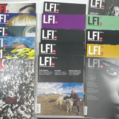 LFI Leica Fotografie International Magazine Lot
