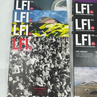 LFI Leica Fotografie International Magazine Lot