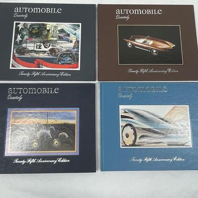 Automobile Quarterly Hardback Books - Volume 25, Book 1-4