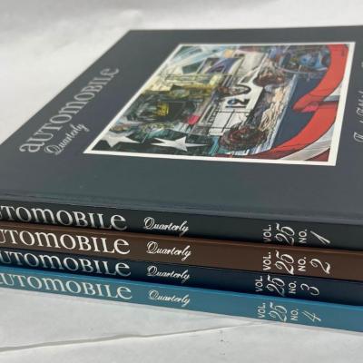 Automobile Quarterly Hardback Books - Volume 25, Book 1-4