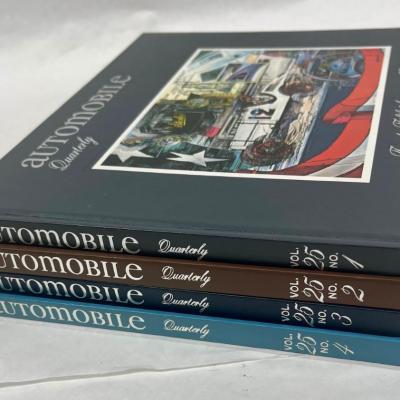Automobile Quarterly Hardback Books - Volume 25, Book 1-4