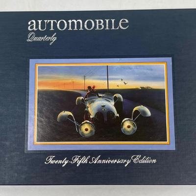 Automobile Quarterly Hardback Books - Volume 25, Book 1-4
