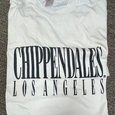 Size XXL 100% cotton Chippendale’s Los Angeles T-shirt