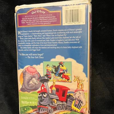 Vintage Walt Disney Masterpiece 1999 “Dumbo” #024 VHS