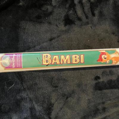 VHS 55th anniversary limited edition of Walt Disney's Masterpiece #9505 "Bambi"