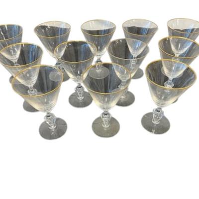 Vintage Tiffin Mansfield Water Goblets