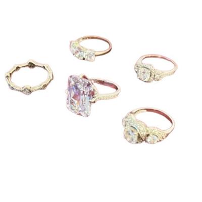 Marked Sterling Silver Ring Assortment [17.87g]