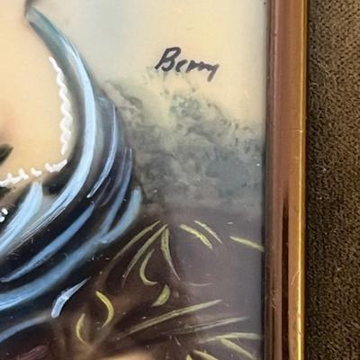 Signed Florentine Portrait Miniatures