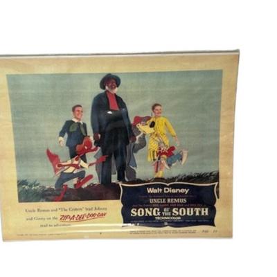 Disney "Song of the South" Advertisement