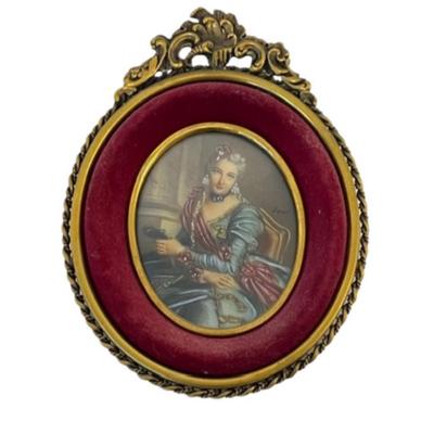 Signed Florentine Portrait Miniatures
