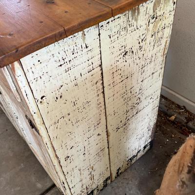 Primitive kitchen cabinet