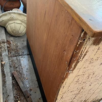 Primitive kitchen cabinet