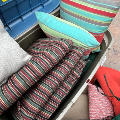 Large lot of chair pads