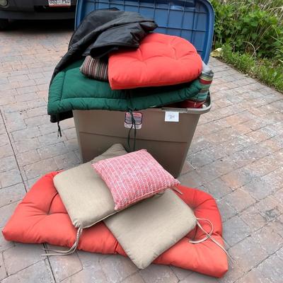 Large lot of chair pads