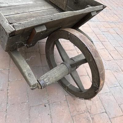 Primitive Wheel Barrow