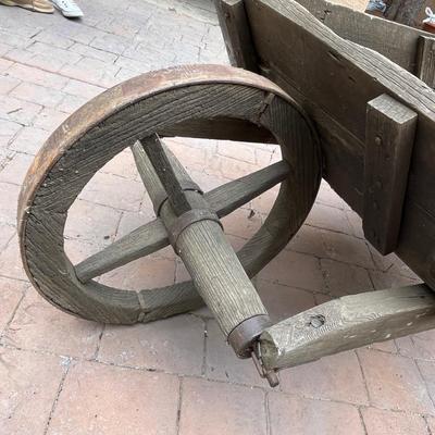 Primitive Wheel Barrow